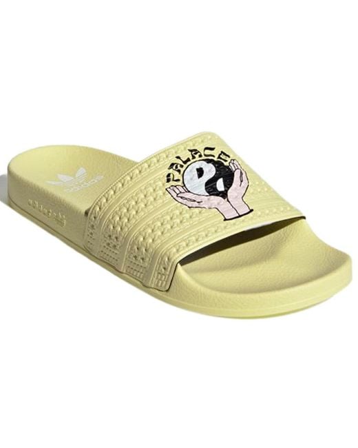 Adidas Yellow Palace X Slides 'Wellness' for men