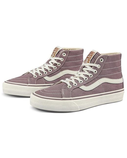 Vans Brown Sk8-Hi High-Top Sneakers