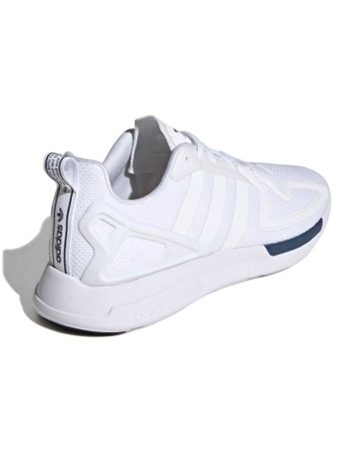 Adidas White Zx 2K Flux Tech' for men