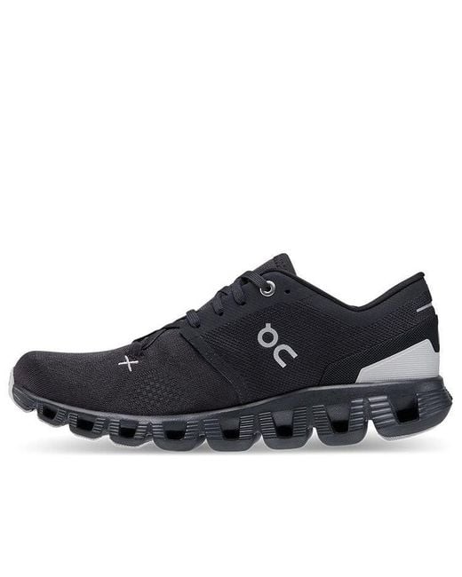 On Shoes Black (Wmns) Cloud X 3