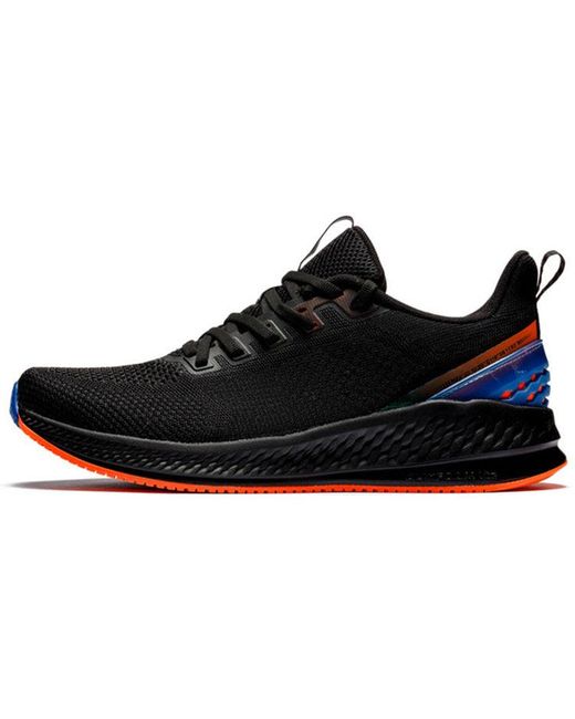 361 Degrees Black Ii Breathable Running Shoes for men