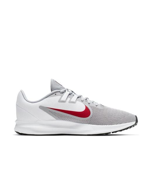 Nike White Downshifter 'Wolf' for men