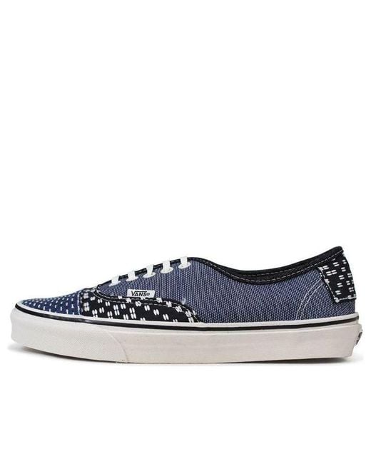 Vans Blue Authentic 'Patchwork' for men