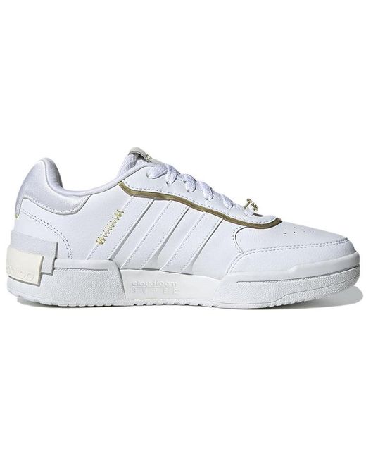 Adidas White (Wmns) Postmove Se Shoes Metallic'