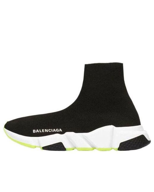 Balenciaga Black (Wmns) Speed 2.0 Sneakers Neon'