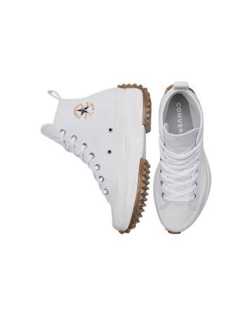 Converse White Run Star Hike High Gum' for men