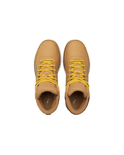 PUMA Brown Desierto V2 'Checked for men