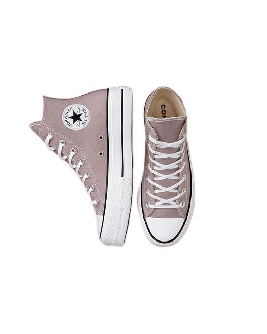 Converse Brown (Wmns) Chuck Taylor All Star Platform High 'Vapor Mauve'