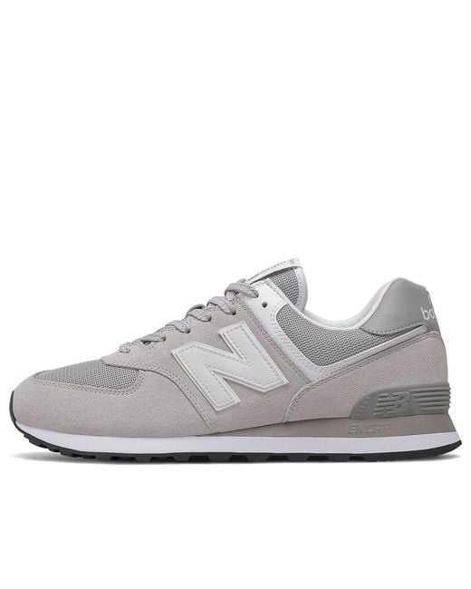 New Balance White 574 'Rain Cloud' for men