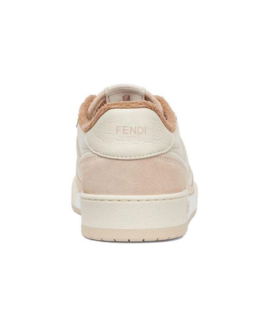 Fendi Natural Match Low Top Suede for men