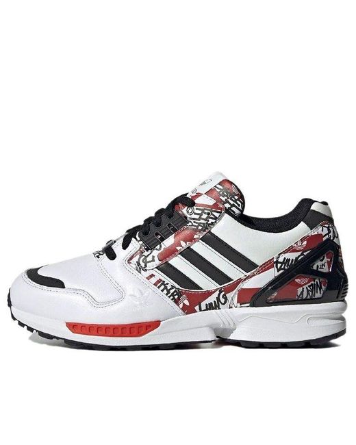 adidas Originals Adidas Zx 8000 Atmos Graffiti 'white Active Red' in Blue  for Men | Lyst