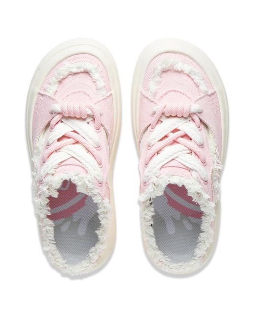 Li-ning Pink (Wmns) Puff Platform Mule Creamy'
