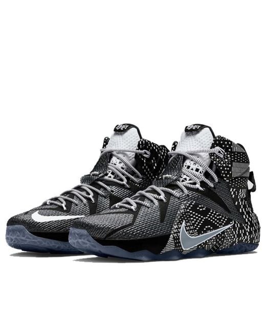Nike Black Lebron 12 'Bhm' for men