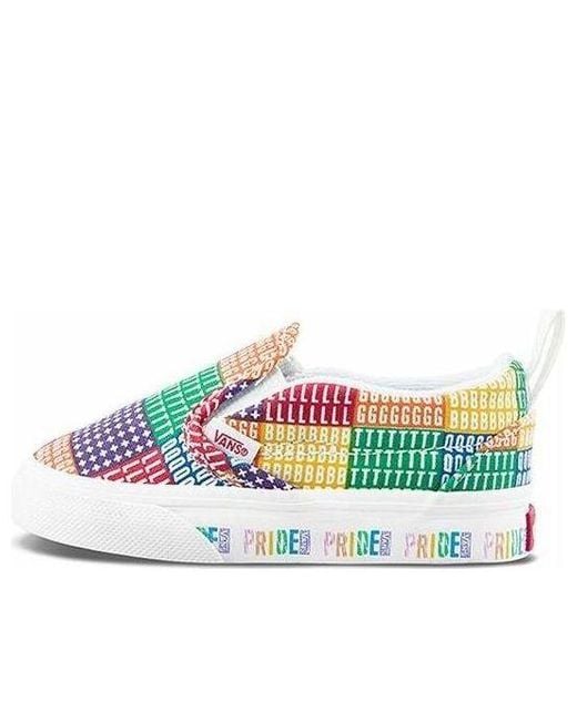 Vans Blue (Td) Classic Slip-On 'Pride' for men