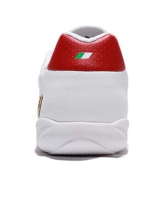 PUMA White Ferrari Future Cat for men