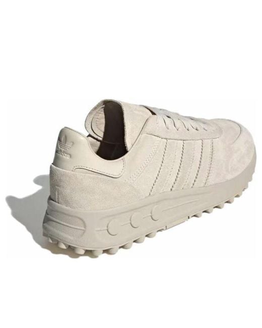Adidas White La Trainer Xlg 'Cream' for men