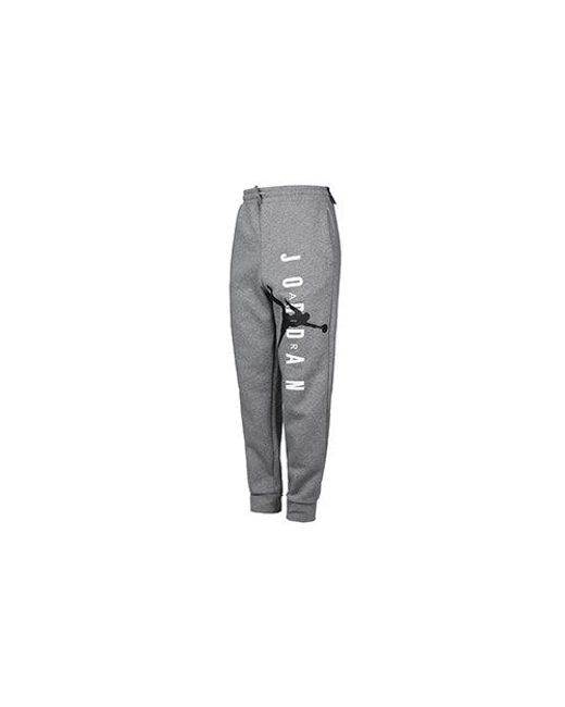 Nike Gray Air Jumpman Sports Pants/Trousers/Joggers Cd5873-071 for men