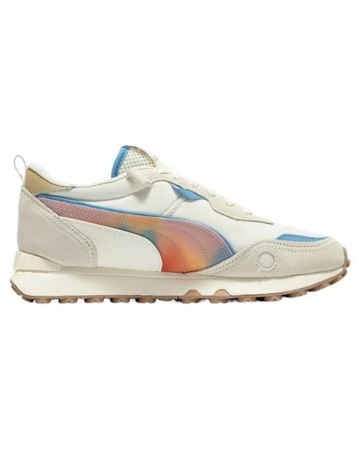 PUMA White Rider Fv Gradient Flames for men