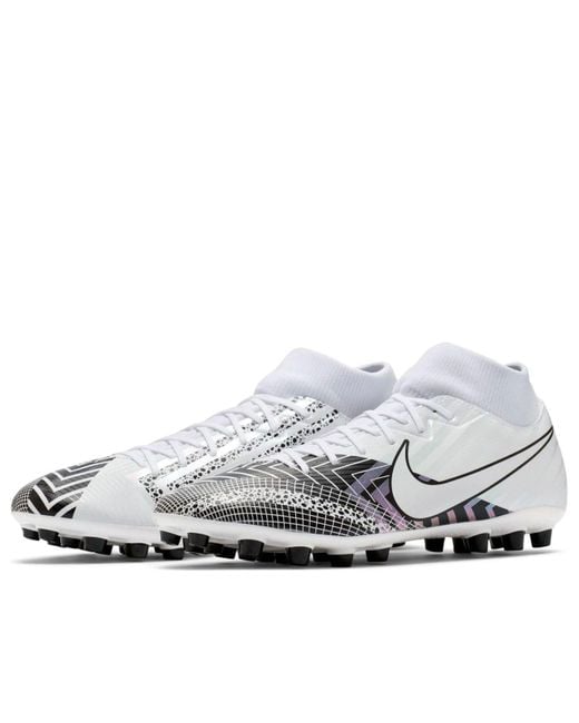 Nike White Mercurial Superfly 7 Academy Mds Ag Artificial Grass for men