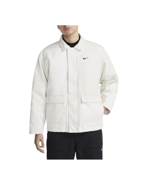 Nike White Life Filled Work Jacket for men