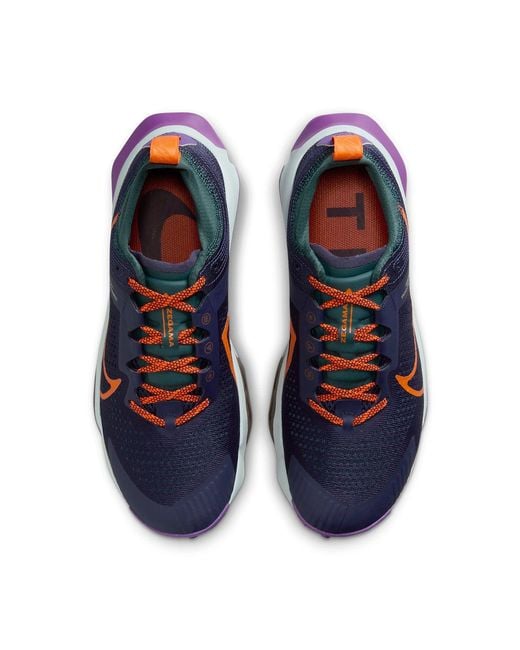 Nike Blue Zoomx Zegama Trail Ink' for men