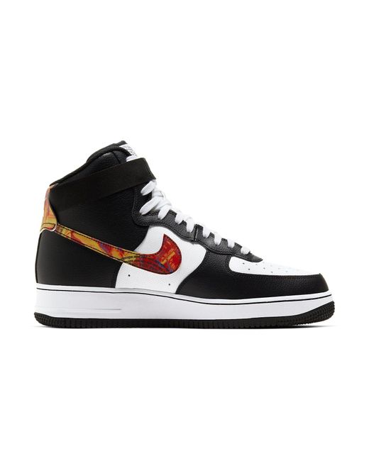 Nike Black Air Force 1 High 'Vintage Mosaic' for men