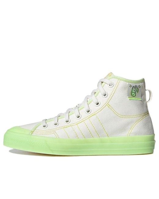 Adidas Nizza Hi Rf 'Cream Yellowgreen' for men