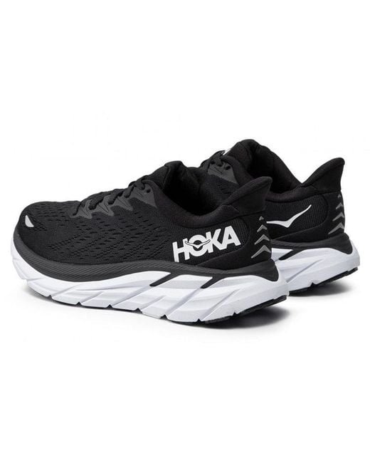 Hoka One One Black Clifton 8 Running Shoes