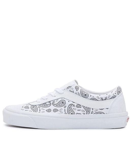 Vans White Paisley Bold Ni for men