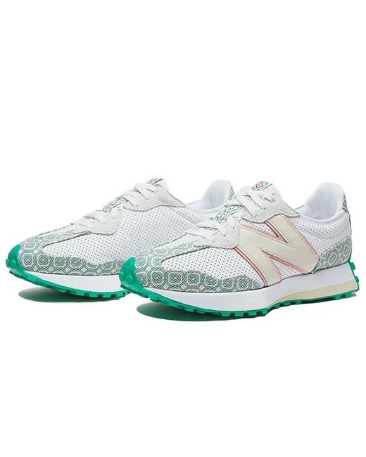 New Balance White Casablanca X 327 'Munsell' for men