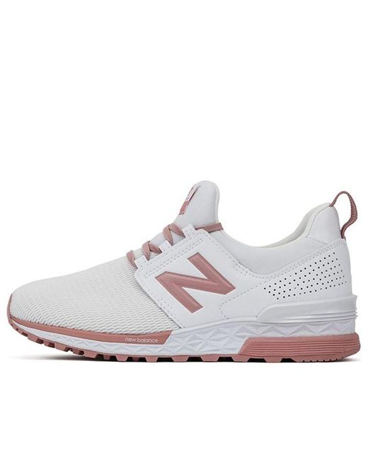 New Balance White Nb 574 Sport Sports Casual Shoes