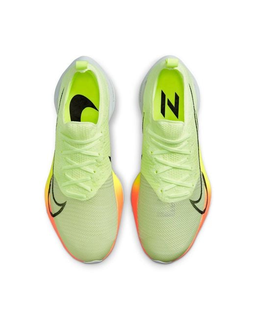 Nike Green Air Zoom Tempo Next% Flyknit 'Fast Pack' for men