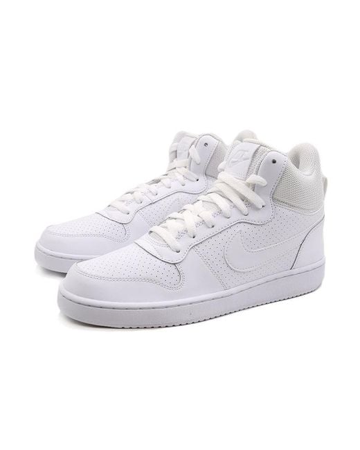 Nike White Court Borough Mid 'Triple' for men