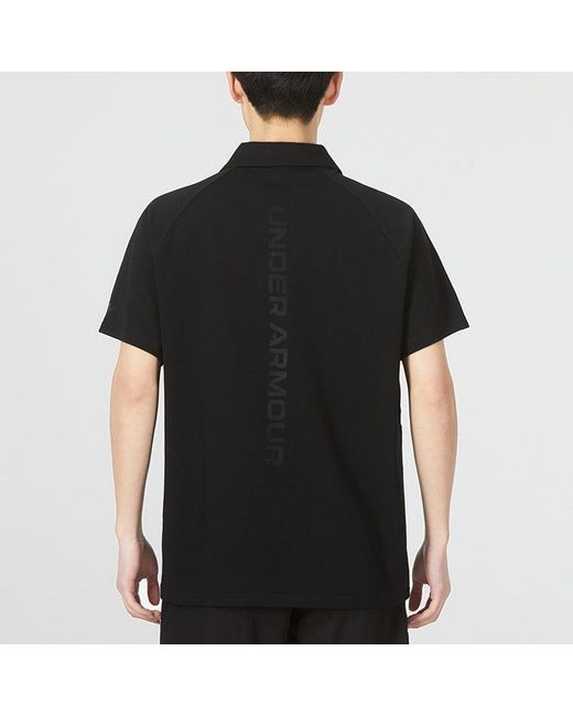 Under Armour Black Polo Shirts for men