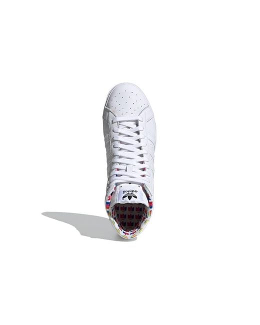 Adidas White Originals Basket Profi for men