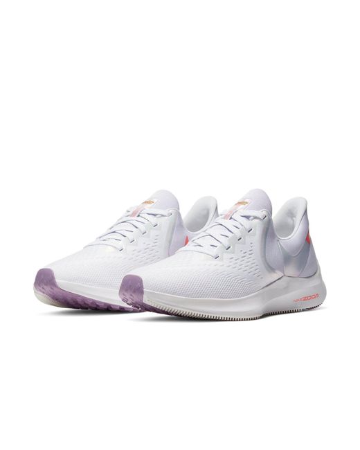 Nike White (Wmns) Air Zoom Winflo 6 Star'