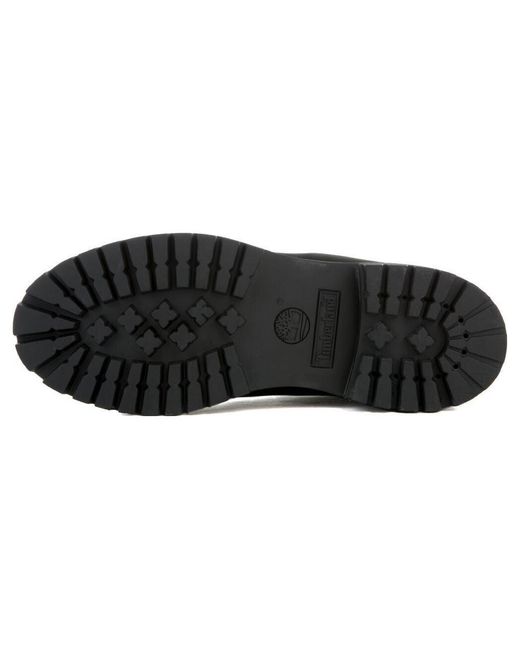 Timberland Black 6 Inch Premium Waterproof Boot Nubuck' for men