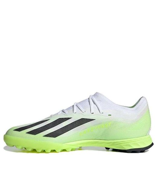 Adidas Green X Crazyfast.1 Tf 'Cloud Lucid Lemon' for men