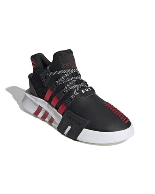 Adidas Black Eqt Bask Adv 'Scarlet' for men