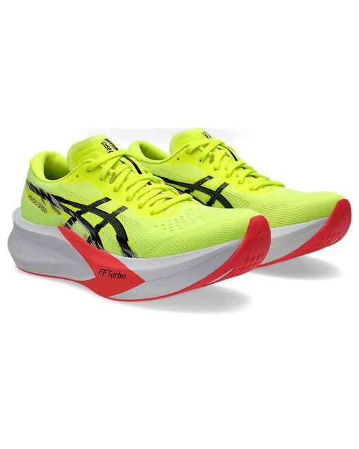 Asics Yellow Magic Speed 4 Shoes
