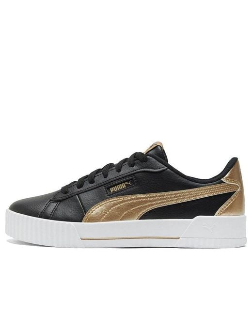PUMA Brown (Wmns) Carina Crew Metallic