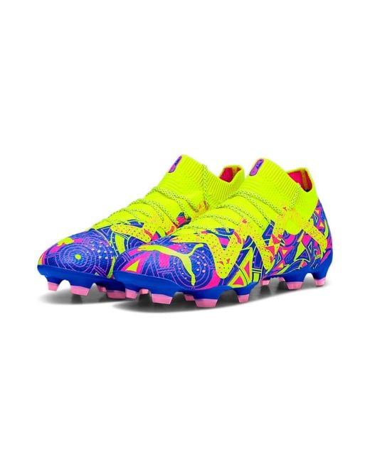 PUMA Yellow Future Ultimate Fg Ag 'Energy Pack' for men