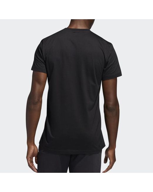 Adidas Black Rose Gu Tee Basketball Sports Short Sleeve for men