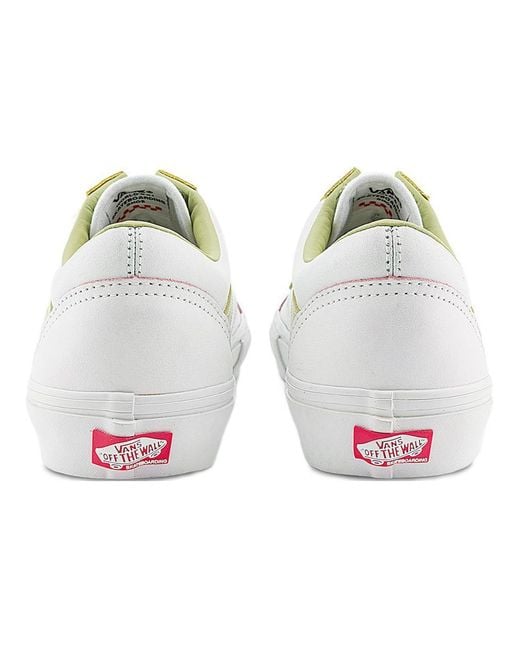 Vans White Skate Old Skool Mint'