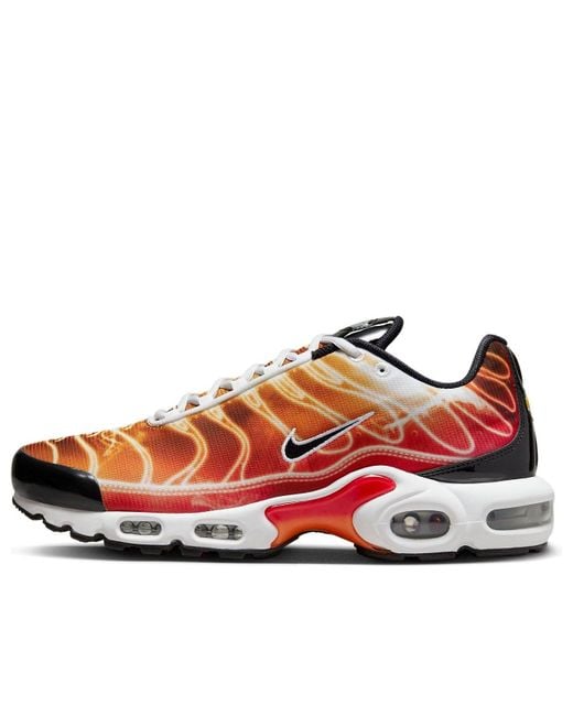 Nike Red Air Max Plus 'Light Photography for men