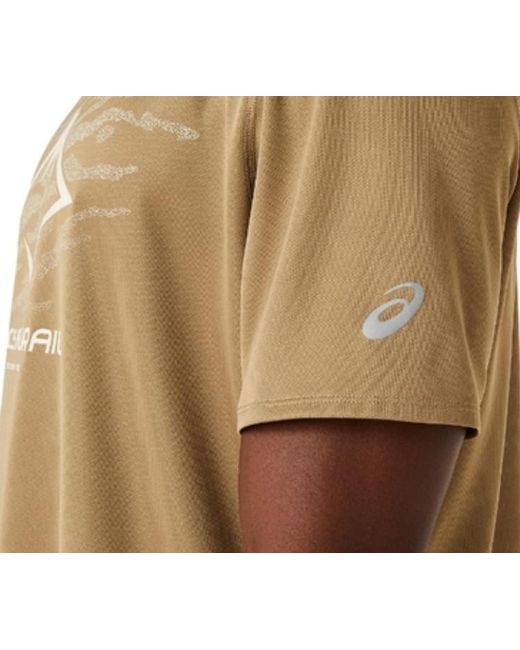 Asics Natural Fujitrail Running T-Shirt for men