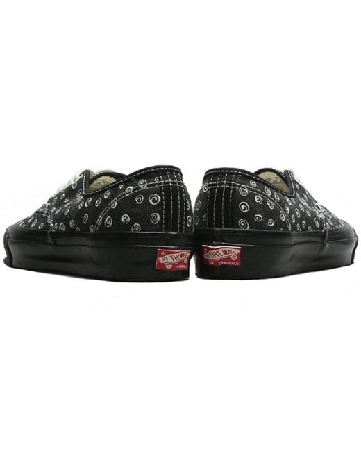 Vans Black Opening Ceremony X Og Authentic Lx 'Swirl' for men