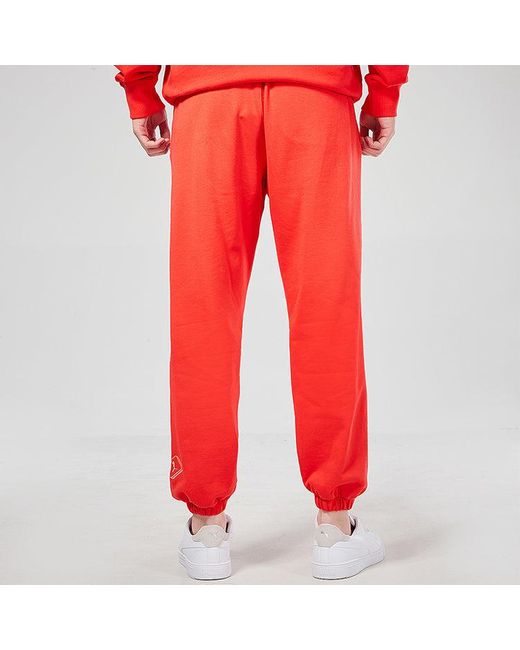 PUMA Red Yotox Sweatpants for men