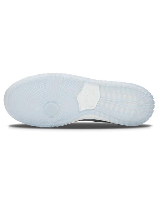 Nike White Zoom Sb Dunk Low Pro 'Summit' for men