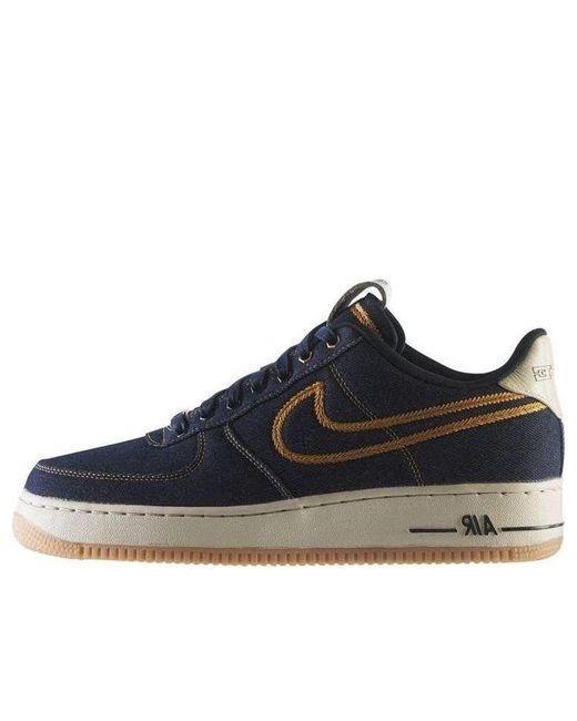 Nike Blue Air Force 1 Low Premium 'Denim' for men